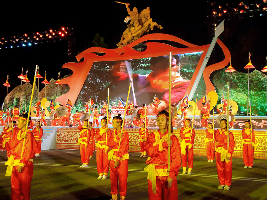 Các hoạt động sôi nổi trong lễ hội Đống Đa Bình Định